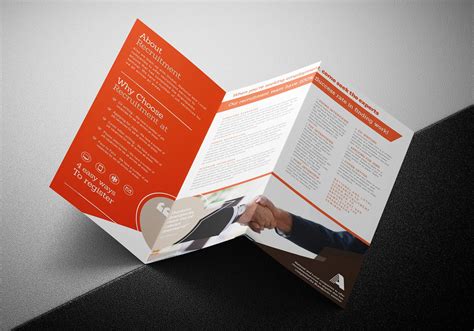 Tri Fold Brochure Template Illustrator Free