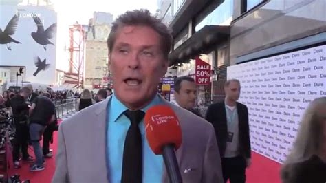 Hoff The Record Red Carpet London Live Youtube