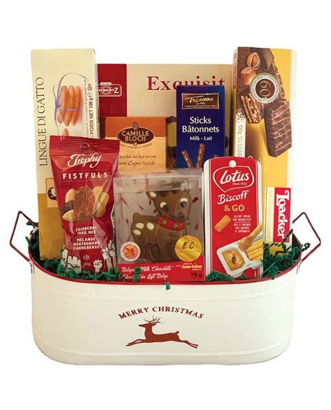 Merry Christmas Chocolate Lovers T Basket Giovannis T Baskets
