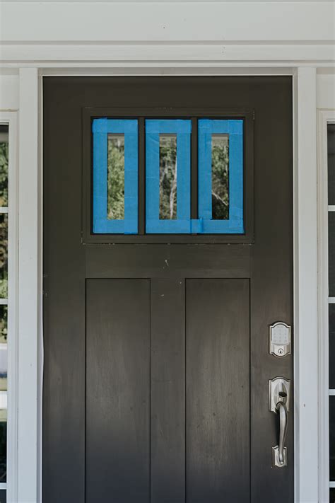 How To Paint A Front Door Without Removing It Decorhint