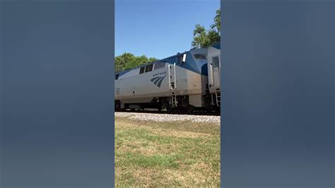 Super Fast Amtrak Train Youtube