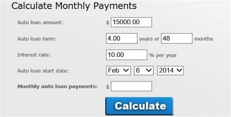 Good Content In Boring Industries The Car Loan Calculator