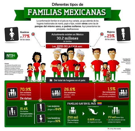 Tipos De Familias En México Poblanerías En Línea