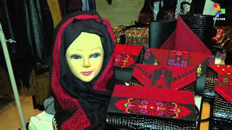 Palestine Womens Product Exhibition Shows Palestinian Heritage