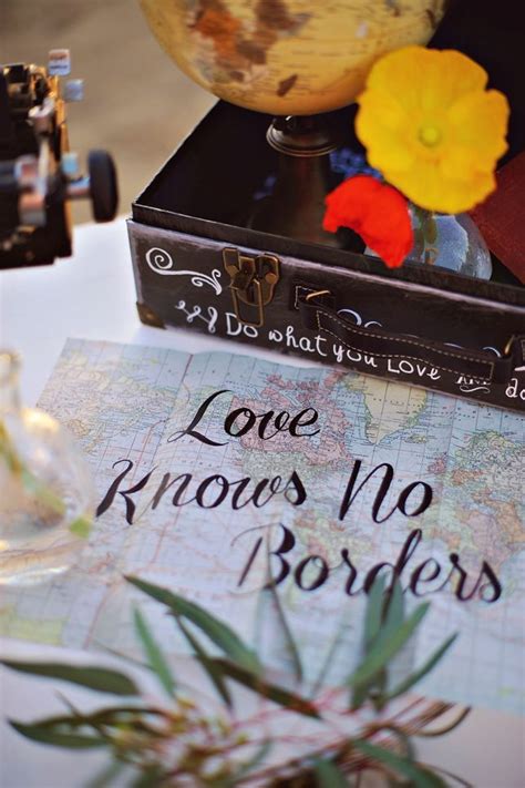 Sayings love quotes true couples funny true love quotes. Wedding Quotes : "love knows no borders" quote map for ...