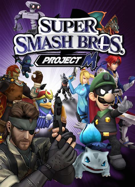 Super Smash Bros Project M Box Art By Theirongaming On Deviantart Hot