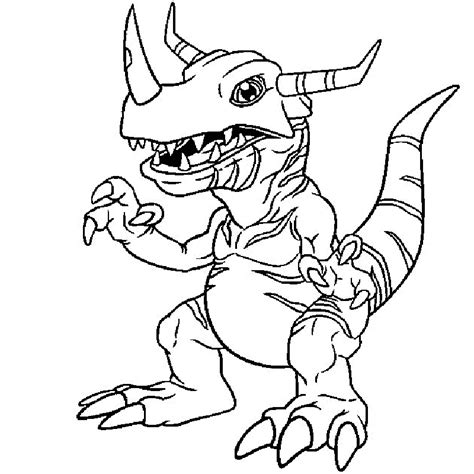 Printable Digimon Coloring Pages Coloring Home