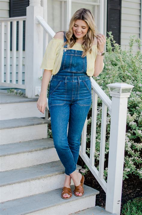 Four Overalls Outfits For Spring By Lauren M