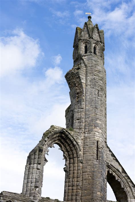 Free Stock Photo Of Old Stone Carved Tower Of Saint Andrews Cathedral