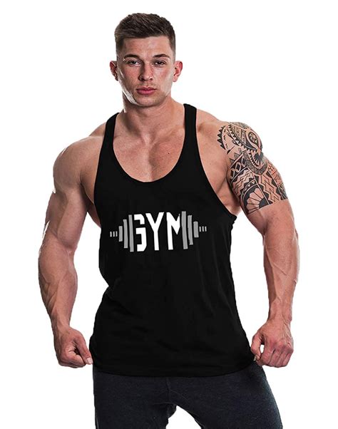 Buy The Blazze 0004 Mens Gym Tank Gym Tank Stringer Tank Tops For Men