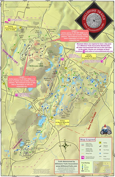 Trail Maps Millstone Trails Association