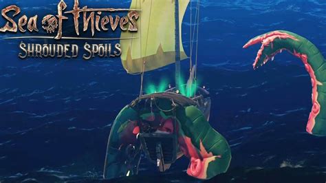 How To Find The Kraken In Sea Of Thieves Shrouded Spoils