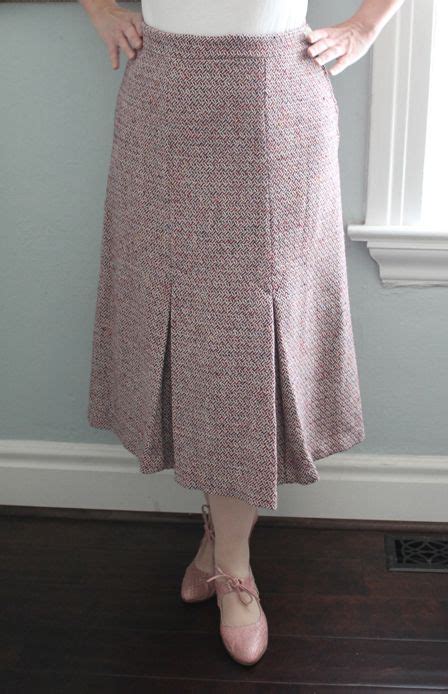 A Tweed Skirt From A Vintage Sewing Pattern Skirt