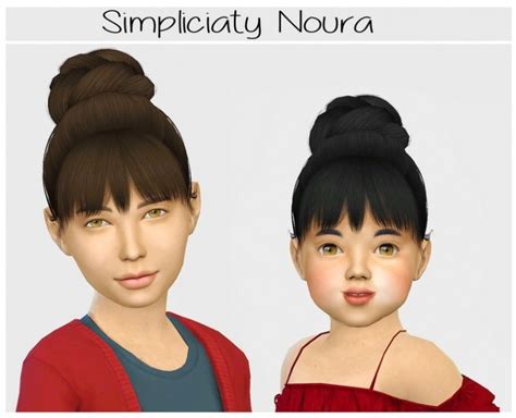 Simpliciaty Cc Noura Hair Edit At Simiracle Sims 4 Updates
