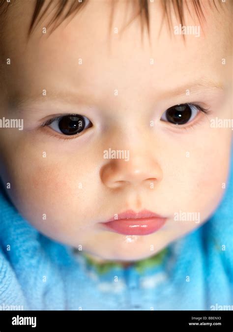 Seven Month Old Baby Boy Stock Photo Alamy