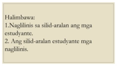 Solution Ang Sintaks At Semantika Ng Wikang Filipino Studypool
