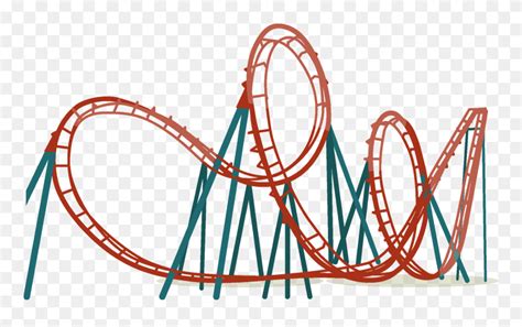 Roller Coaster Clipart Png Download 5231784 Pinclipart