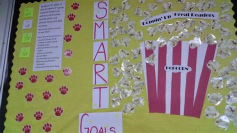 Smart Goal Scoreboard Goal Setting Leader In Me Pinterest