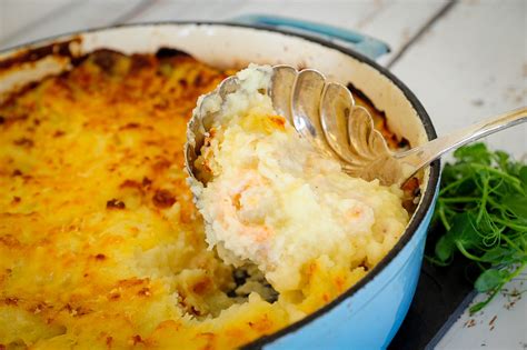 Chesil Luxury Fish Pie With Creamy Mash Topping Chesil Smokery