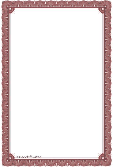 Borderline Word Fancy Borders For Word Documents Clipart Free