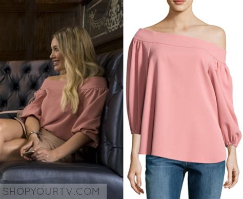 4x04 Younger Kelsey Pink Off Shoulder Top Fashion Clothes Style