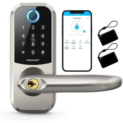 Smart Locksmonet Fingerprint Keyless Entry Locks With Touchscreen