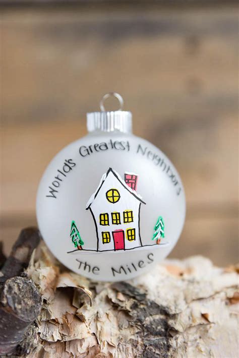 neighbor christmas ornament personalized for free etsy