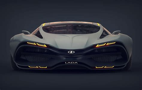 Wallpaper Concept Car Lada Lada The Front Raven Equal Images For