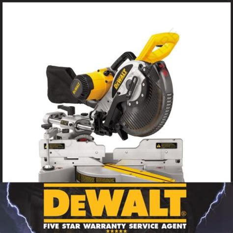 Dewalt Dw717xps Recon 230 Volt Double Bevel Xps 250mm Sliding Compound