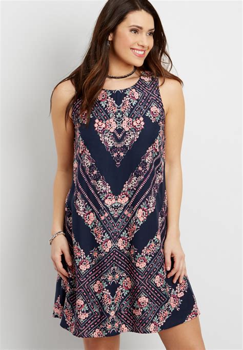Forgot your user … maurices credit card accounts are issued by comenity bank. meadow floral tank dress | maurices