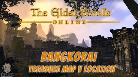 ESO Bangkorai Treasure Map V Location Elder Scrolls Online YouTube