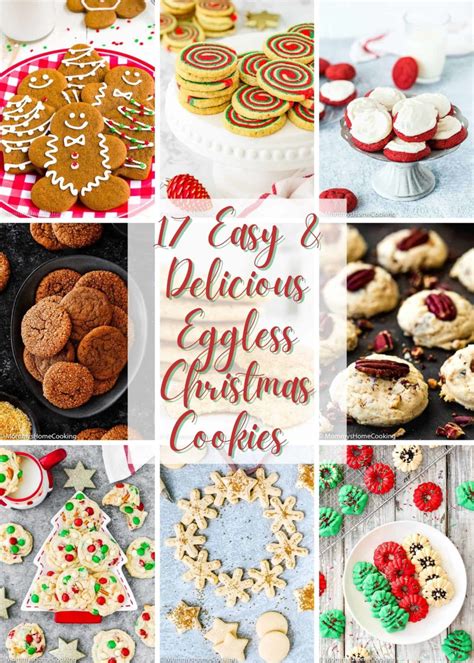 easy  delicious eggless christmas cookies mommys home cooking