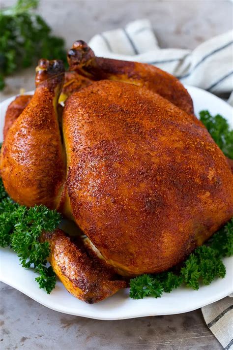 The resulting bring must be below 40f when adding chickens. Smoked Chicken Recipe | Whole Smoked Chicken | BBQ Chicken ...