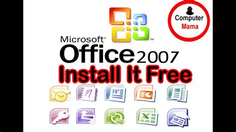 How To Install Microsoft Office 2007 Computer Mama Youtube