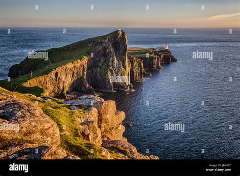 Neist Point Glendale Isle Of Skye Stock Photo Alamy