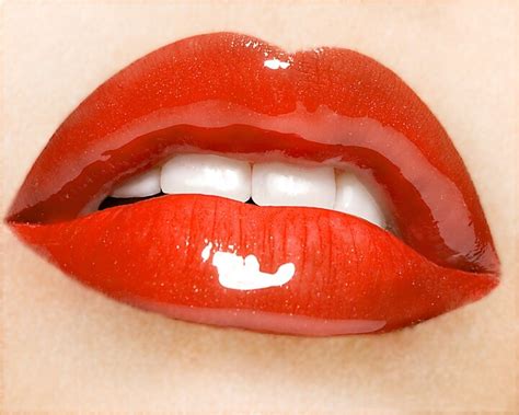 High Glossy Red Lipstick Art Lip Art Red Lipsticks Lipstick Shades Lipstick Colors Lip