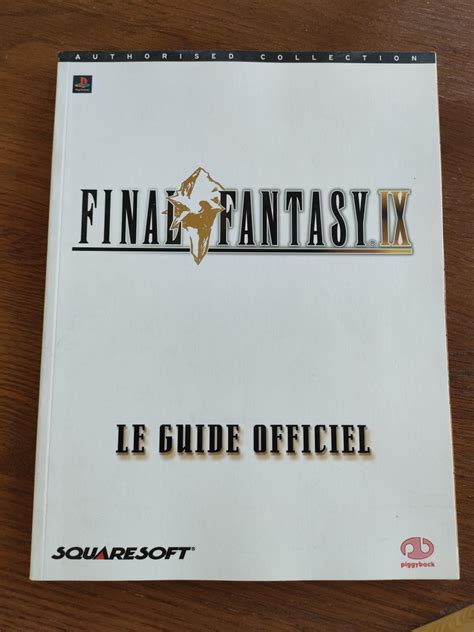 Final Fantasy 9 Le Guide Officiel Français Grenier Du Geek