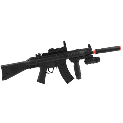 P1095 Spring Powered Airsoft Rifle With Tactical Foregrip Airsoft