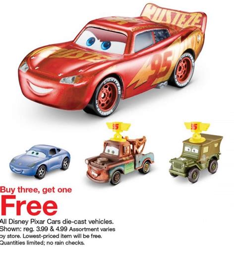 Take Five A Day Blog Archive Mattel Disney Pixar Cars Target