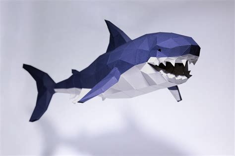 Shark Model Digital Template — Lp Objects Store Shark Sculpture