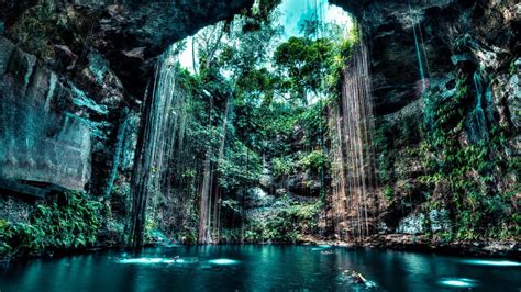 Free Download Ik Kil Cenote Wallpaper 2017 Swimming Holes Mexico Travel