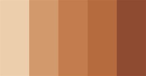 Tan On Skin Color Scheme Brown