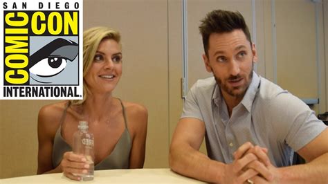 Sdcc 2017 Derek Wilson And Eliza Coupe Future Man Youtube