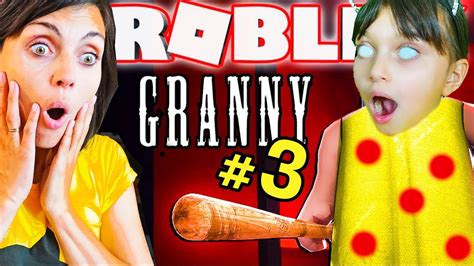 Roblox Granny 3 ВАЛЕРИ СТАЛА ГРЕННИ Прятки с Granny в Реальной Жизни БАЛДИ Baldi РОБЛОКС