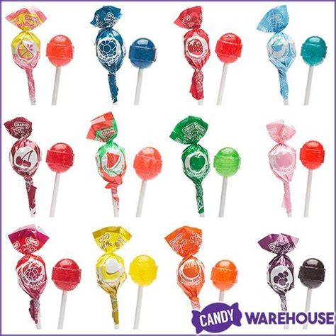 Charms Mini Pops Assorted Lollipops 400 Piece Bag Lollipop Piecings
