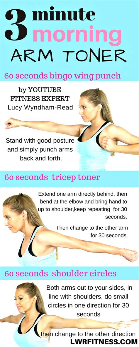 Exercises To Get Rid Of Bingo Wings Exercise Poster