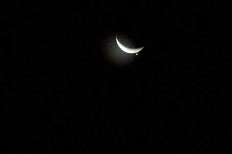 Espectáculo En El Cielo La Luna Ocultó A Venus Por Una Hora Infobae