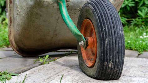 How To Repair Wheelbarrow Tire Secret Method
