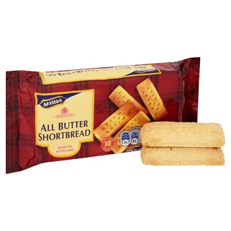 Mcvities All Butter Shortbread Fingers Biscuits 200g Box Of 12 —