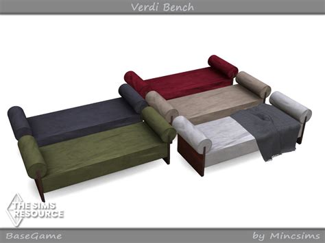 The Sims Resource Verdi Bench